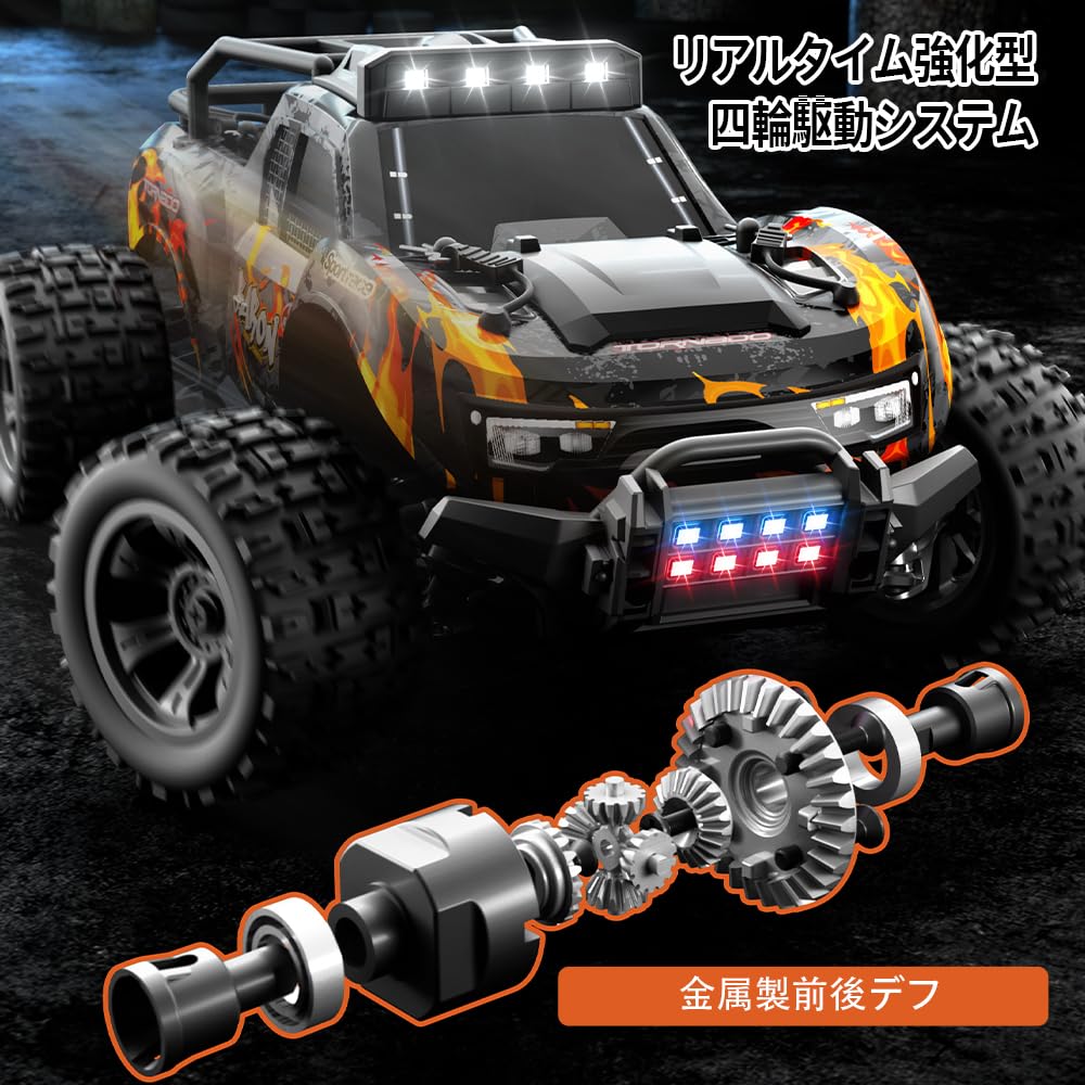 Amazon.co.jp: Ritaosan 高速 ラジコンカー ラジコン オフロード 4WD